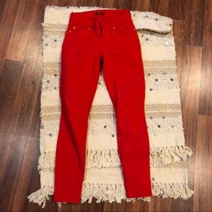 7 for All Mankind Red Jeans